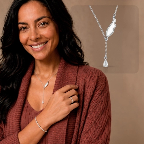 Compre o Look - Delicadeza em Prata