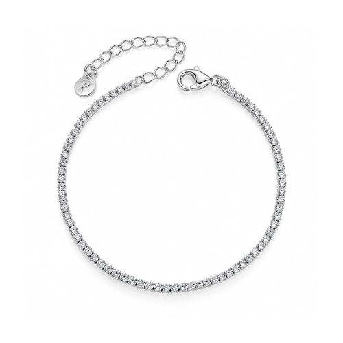 Pulseira Riviera com Zircônias Cristal - Teen Kids