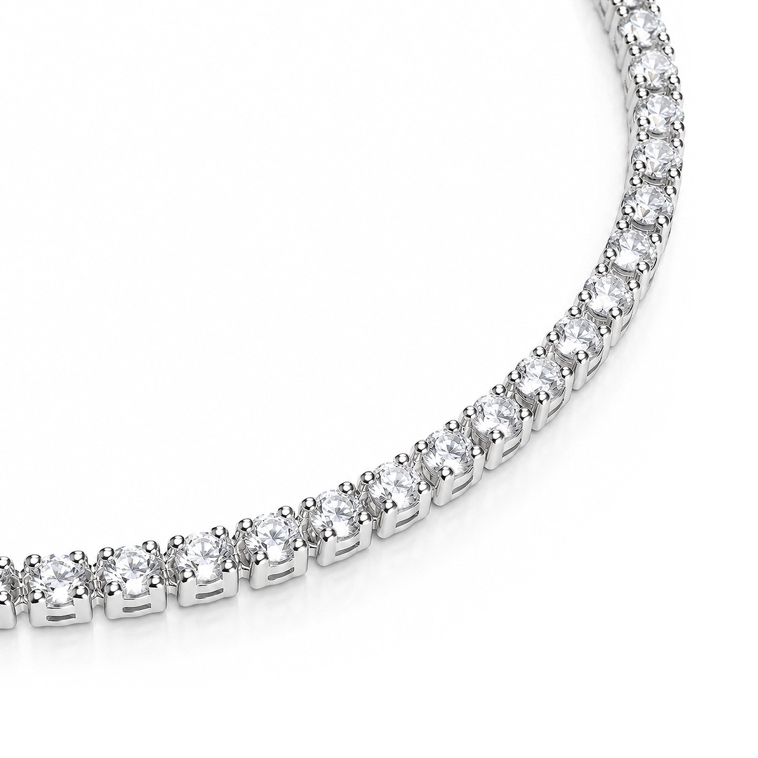 Pulseira Riviera com Zircônias Cristal - Teen Kids