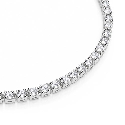 Gargantilha Choker Riviera com Zircônias Cristal - Teen Kids