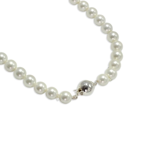 Colar de Pérola Shell com Zircônia Cristal