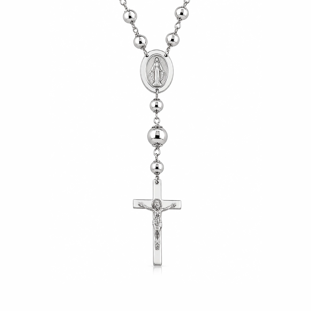 Colar Estilo Terço Nossa Senhora das Graças