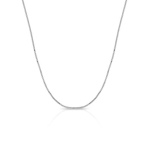 Corrente de Prata Feminina Veneziana 40 cm