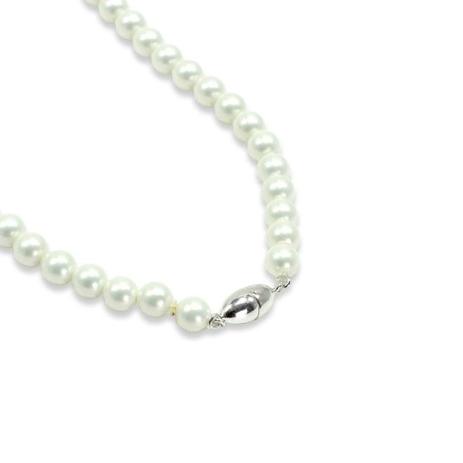 Choker de Pérola Sintetizada com Fecho Imã