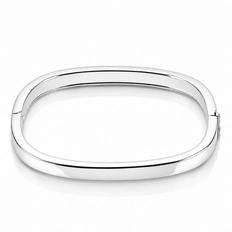 Bracelete Oco Quadrado e Espelhado