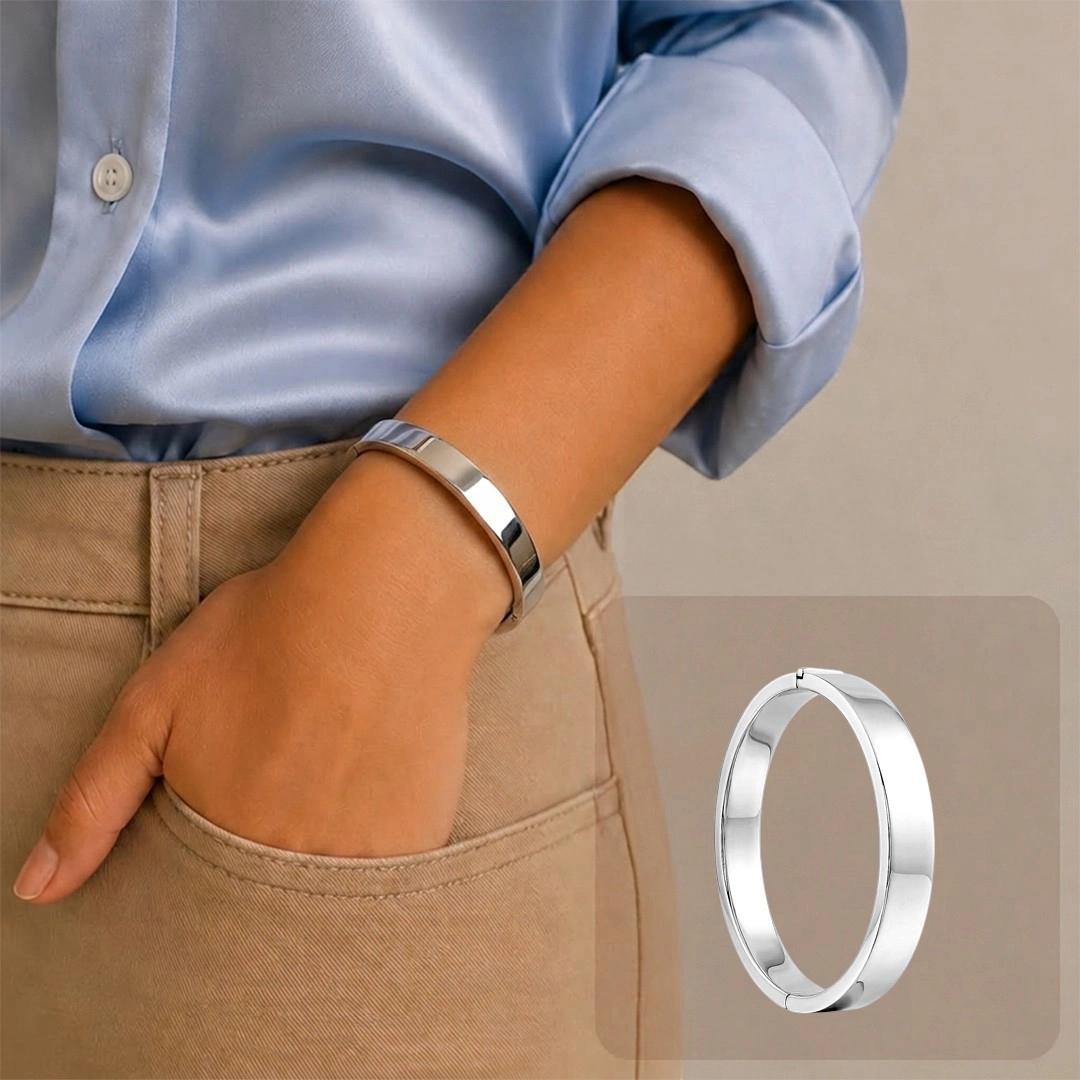 Bracelete Oco Espelhado