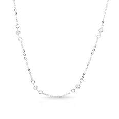 Gargantilha Choker Com Zircônias Cristal