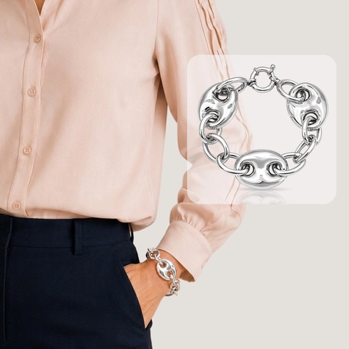 Pulseira Elos Orgânicos em Eletroformação