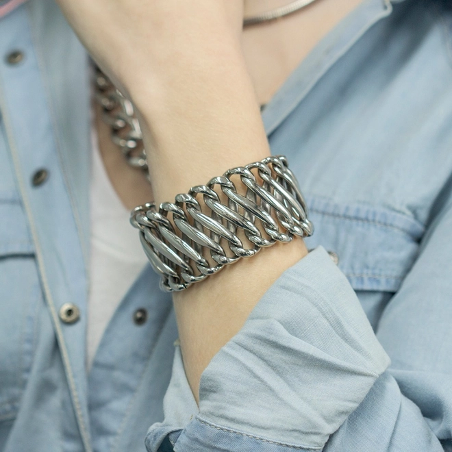 Pulseira Big de Elos Símbolo do Infinito