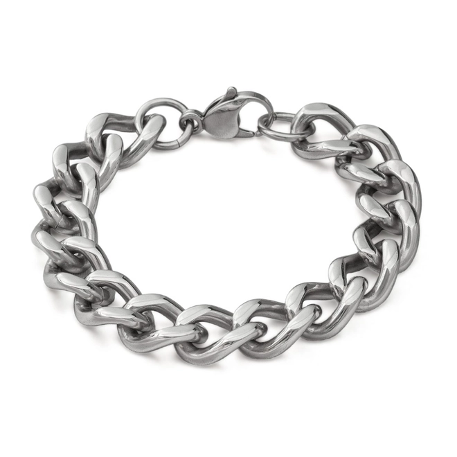 Pulseira em Malha Gourmette Grossa