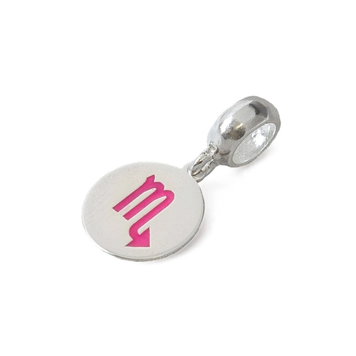 Berloque de Prata Colors com Signo de Escorpião