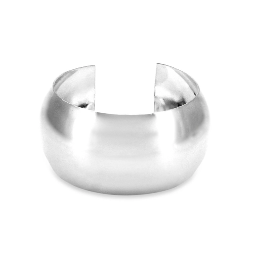Bracelete de Prata Leve Espelhado
