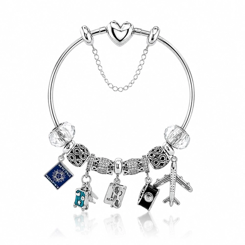 Pulseira Presents com Berloques de Viagem