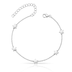 Pulseira Estrelas Delicadas Espelhadas