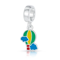 Berloque Presents Kids Balão Colorido Esmaltado