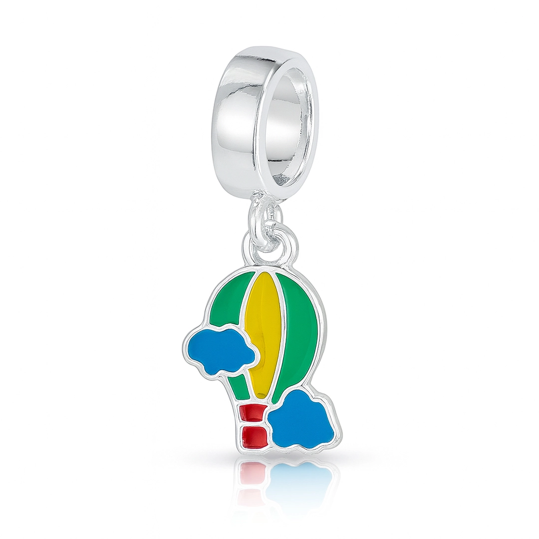Berloque Presents Kids Balão Colorido Esmaltado