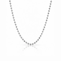Corrente com Esferas Diamantadas 40 cm