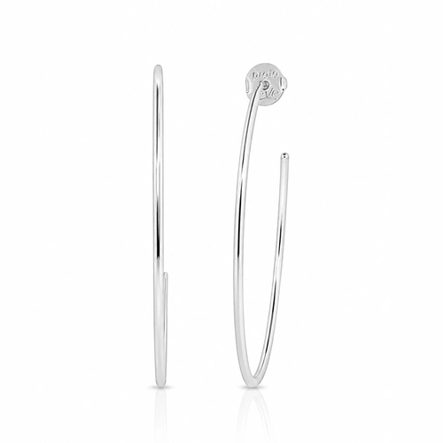 Brinco de Argola Espelhada Fio Quadrado GG
