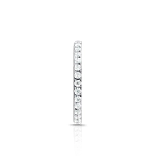 Piercing De Titanium Argola Com Zircônias Cristal